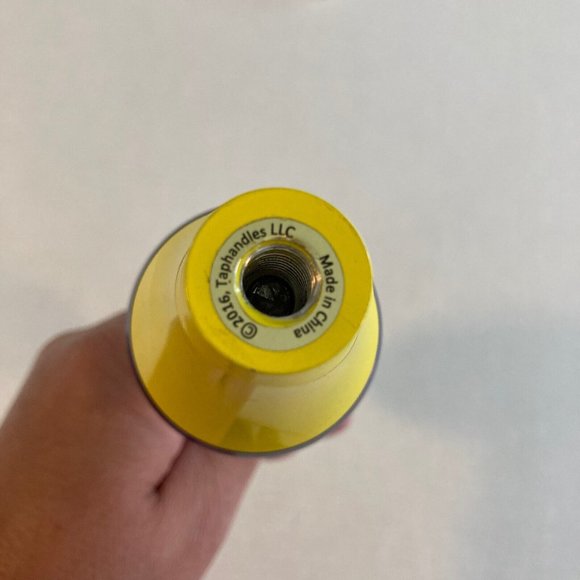 Cupcake Vineyards Wine Glass Tap Handle Yellow Red Velvet Cake Beer Keg She Shed - Picture 10 of 11